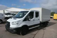 Ford Transit 350 2,0 TDCi DoKa 4x4 L3 Klima Tempomat - Thumbnail 1