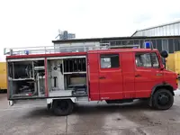 Mercedes-Benz 814 D LF 8/6 DoKa AHK Löschwassertank 600L - Thumbnail 12