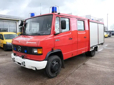 Mercedes-Benz 814 D LF 8/6 DoKa AHK Löschwassertank 600L 814 D LF 8/6 DoKa AHK Löschwassertank 600L