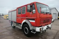 Mercedes-Benz 1017 AF Feuerwehrwagen AHK Einzelbereifung - Thumbnail 2