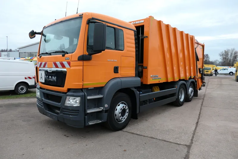 MAN TGS 26.320 Variopress 522 Zoeller Schüttung - Image 1