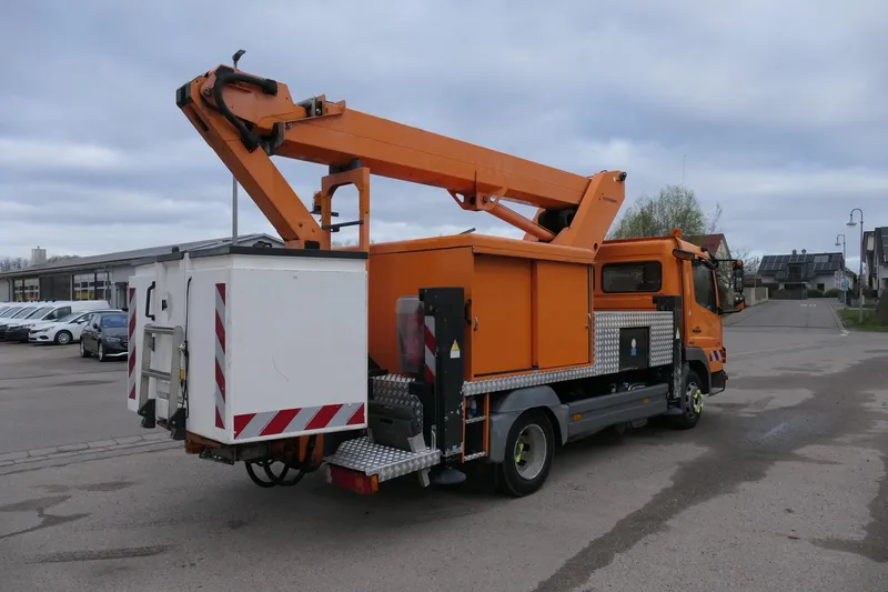 Mercedes-Benz Atego 818 4x2 KLIMA Ruthmann Steiger T180 S7 - Image 1